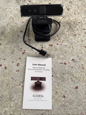 CODi Allocco HD 1080p Webcam - Black New Never used.